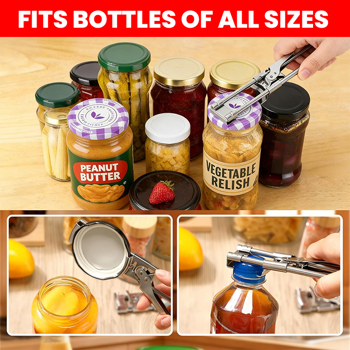 LIMETOW® Adjustable Jar & Can Opener