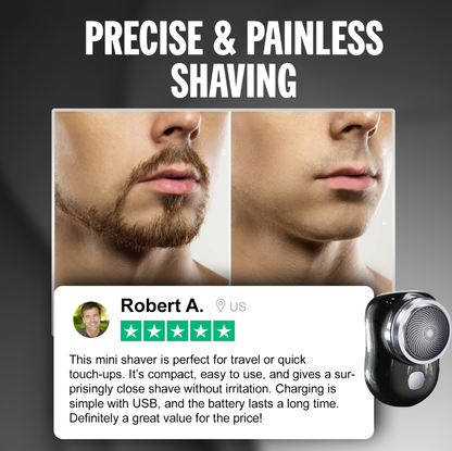 ⏰Last Day Promotion: 80% OFF🔥 LIMETOW® Mini-Shave Portable Electric Shaver