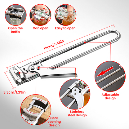 LIMETOW® Adjustable Jar & Can Opener