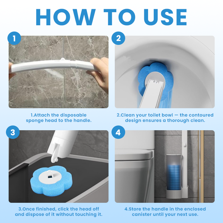 LIMETOW® Disposable Toilet Brush