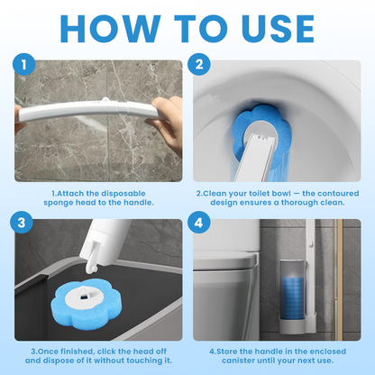 LIMETOW® Disposable Toilet Brush