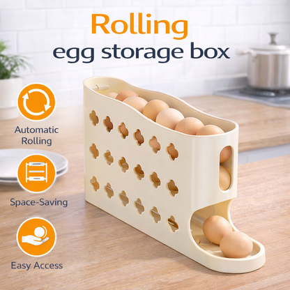 Rolling Egg Storage Box