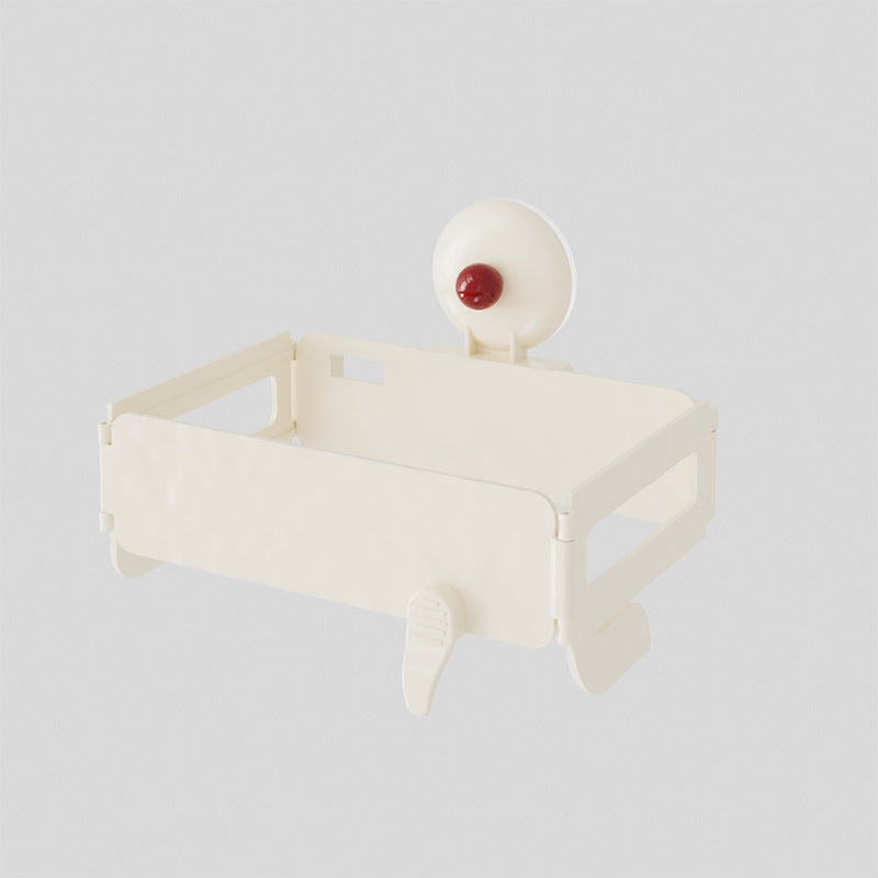 Suction cup garbage bag holder