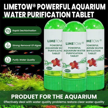 LIMETOW® Powerful Aquarium Water Purification Tablet