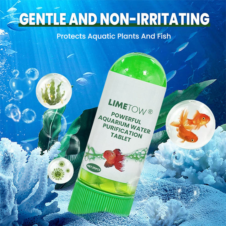 LIMETOW® Powerful Aquarium Water Purification Tablet