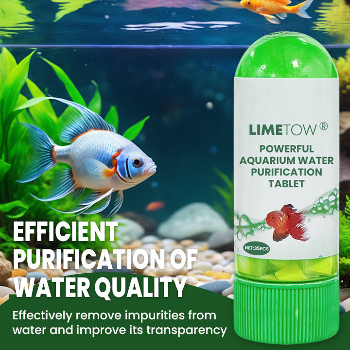 LIMETOW® Powerful Aquarium Water Purification Tablet
